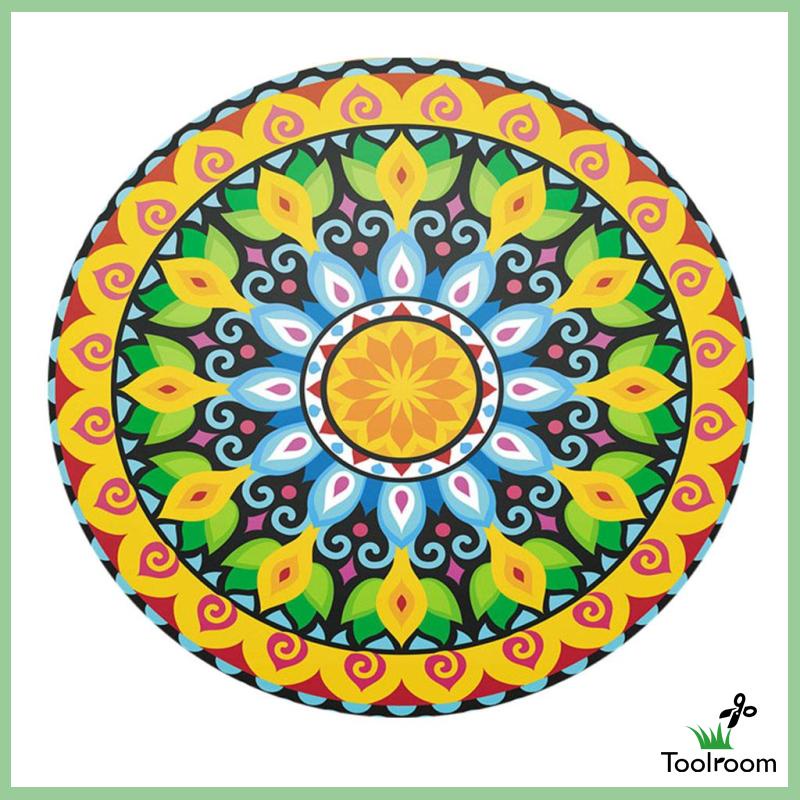 Vỏ Bọc Bàn Tròn Viền Co Giãn Chống Trượt Chống Thấm Nước # 1