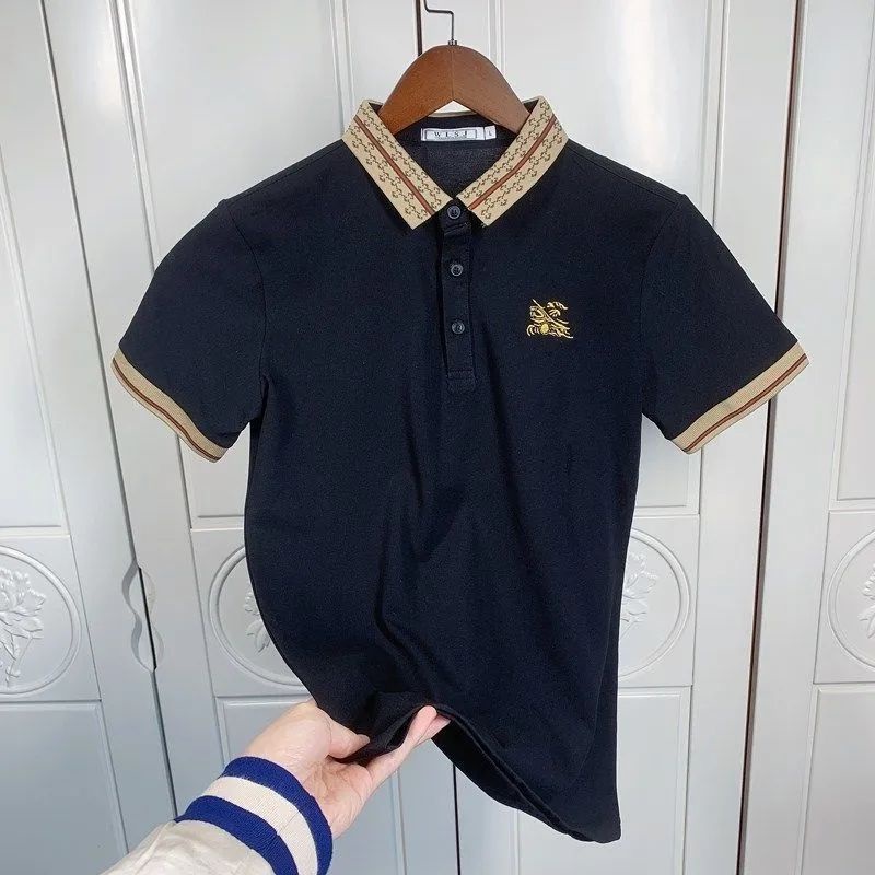 Burberry_Áo polo Tay Ngắn Thời Trang Mùa Hè 2023 Cho Nam