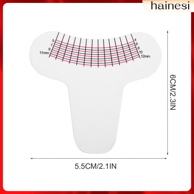 Set 10 Thước Đo Lông Mi Chuyên Dụng Cho Trang Điểm
