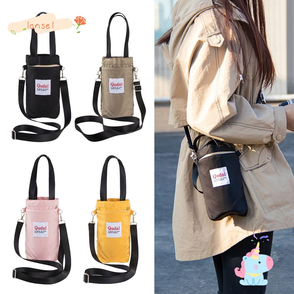 Vỏ Bọc Chai Nước Thể Thao Ngoài Trời Kèm Dây Đeo Tiện Dụng Ốp