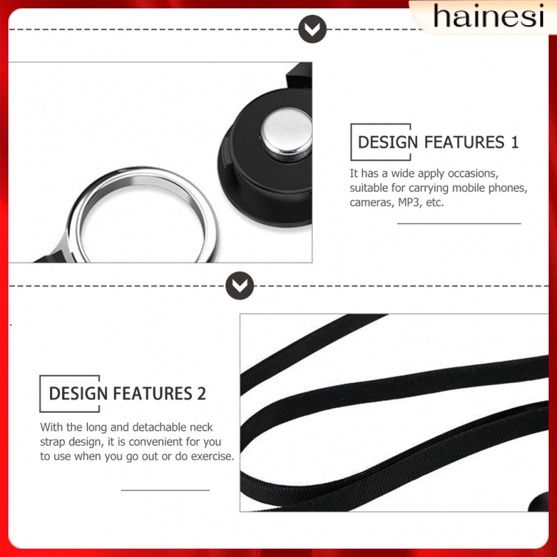 Dây Đeo Điện Thoại / Chìa Khóa Thiết Kế Đơn Giản Tiện Dụng Cho Nam Và Nữ