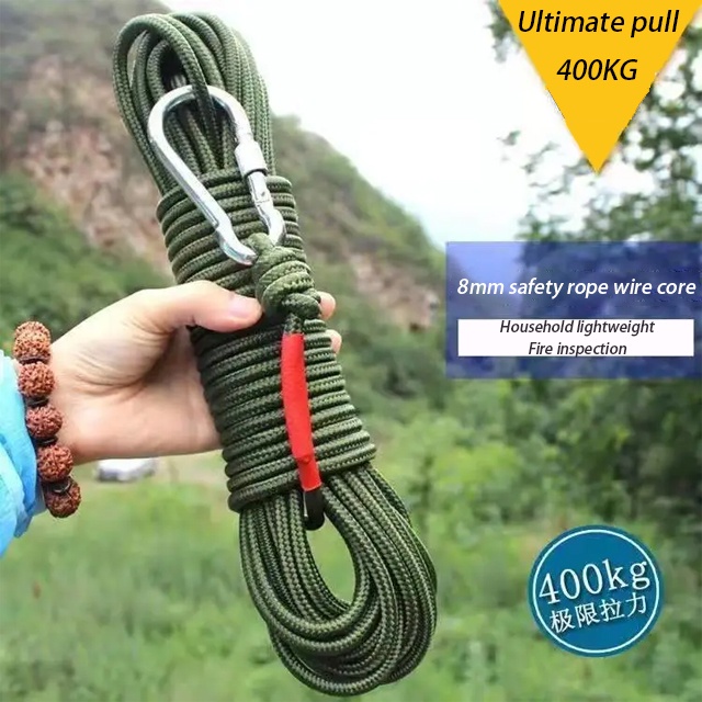 Dây Thép Lõi 8mm Thoát Hiểm Và Leo Núi Chất Lượng Cao