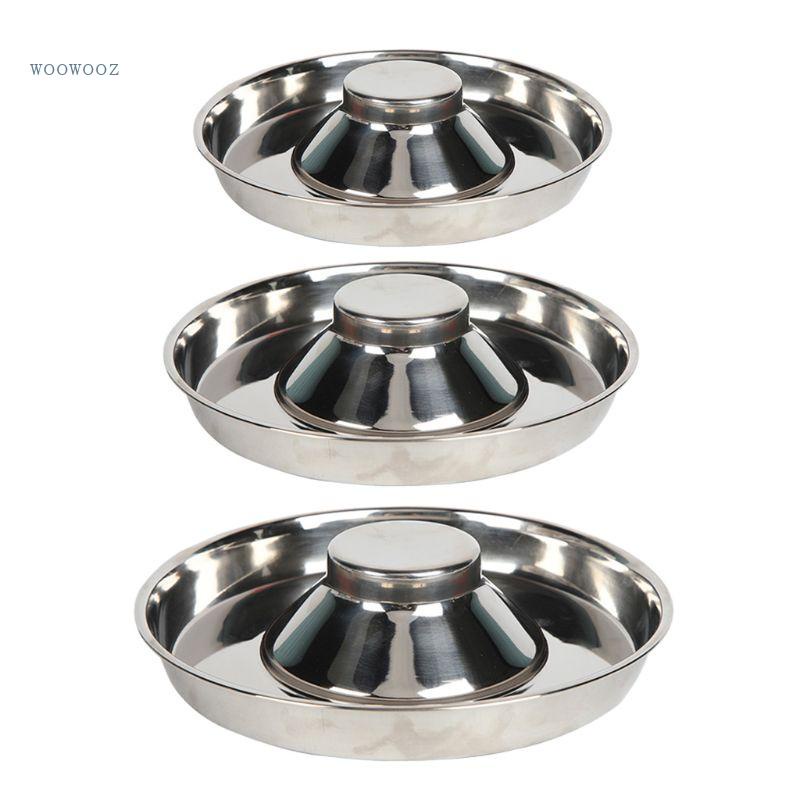 Bát Đựng Thức Ăn Nước Uống Bằng Thép Không Gỉ Bền Dành Cho Thú Cưng