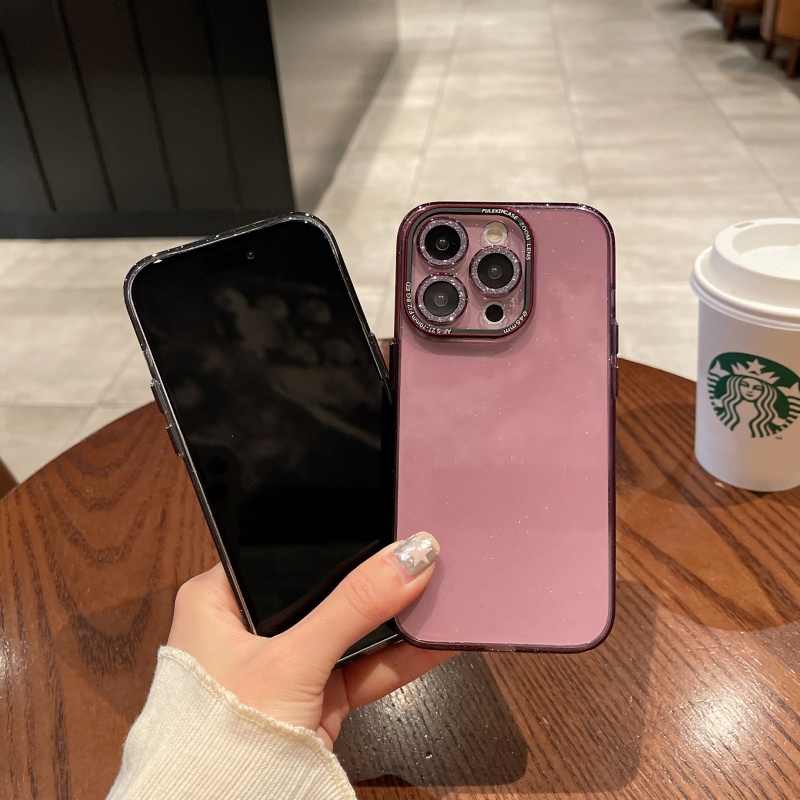 Ốp Điện Thoại Dẻo Trong Suốt Họa Tiết Ngôi Sao Lấp Lánh Chống Sốc Cho iPhone 14 13 12 11 Pro Max14 Plus