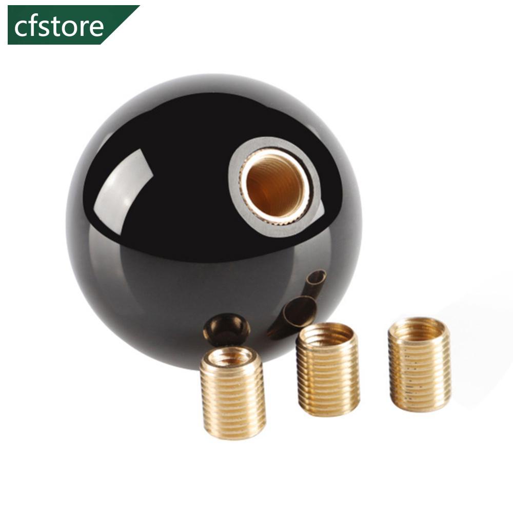 Núm Gạt Cần Số Xe Hơi 8 Baall Màu Đen Bằng Acrylic Thông Dụng M8 M10 Ren I7Z2