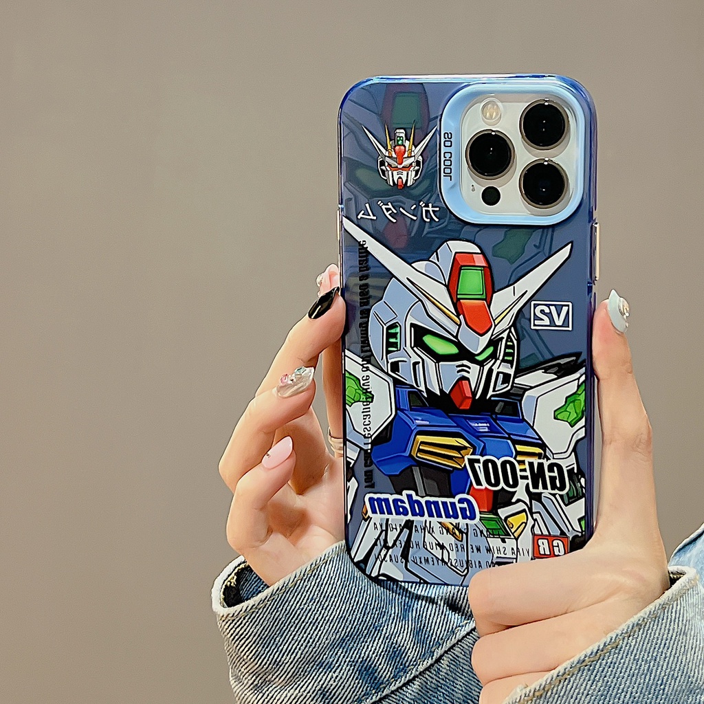 Ốp Điện Thoại Tpu Dẻo Trong Suốt Họa Tiết Hoạt Hình Hai Mặt Chống Rơi Cho iPhone 11 13 12 14 Pro Max