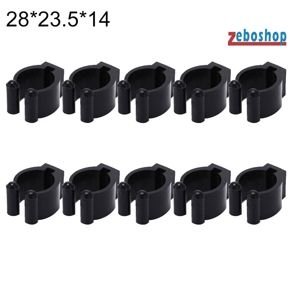 Bộ 10 Kẹp Giữ Gậy Đánh Bida Bằng Nhựa Chuyên Dụng Giá Đỡ