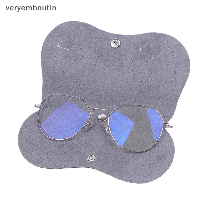 Túi Đựng Bảo Vệ Mắt Kính Có Kẹp Họa Tiết Hoạt Hình Dễ Thương Cho Nữ