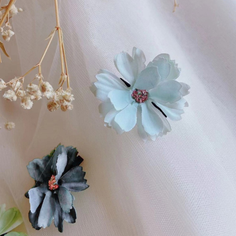 Kẹp Tóc Mái Hoa Mini Y2K Phong Cách Ngọt Ngào Dễ Thương Cho Bé Gái