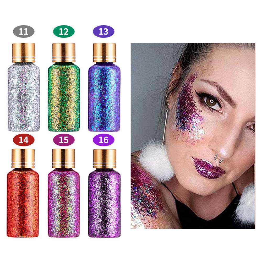 Phấn Mắt Dạng Gel Kim Tuyến Lấp Lánh Trang Điểm Nổi Bật