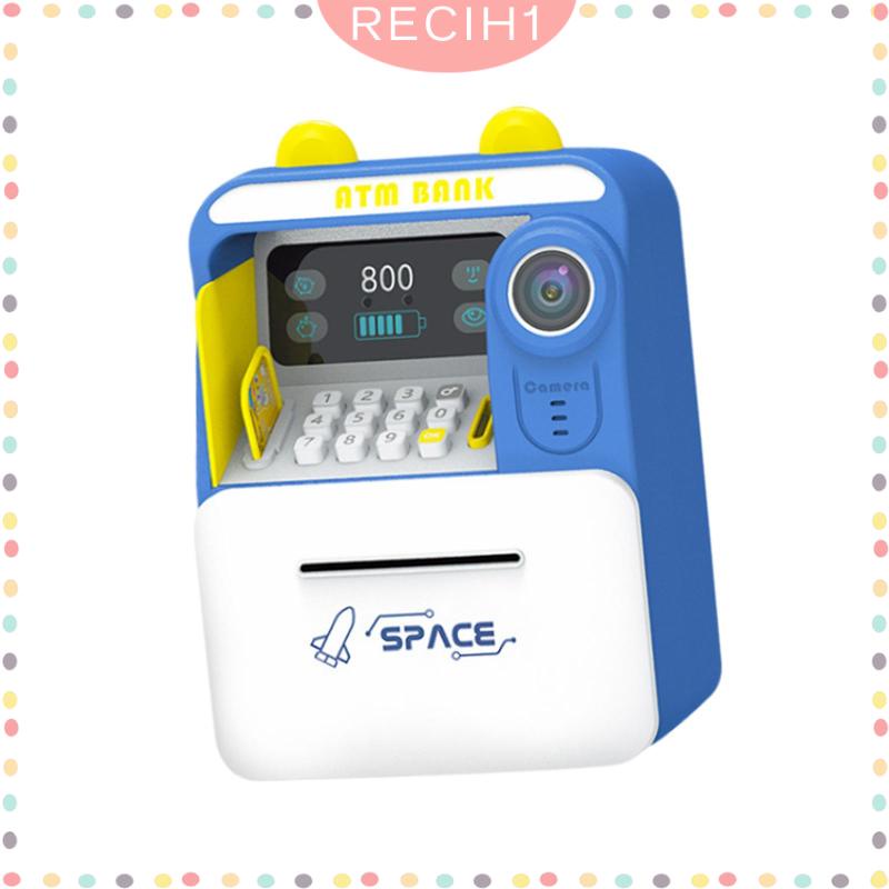 Hộp Đựng Tiền Tiết Kiệm Hình Máy Điện Tử Có Mật Khẩu Kỹ Thuật Số Độc Đáo Cho Bé