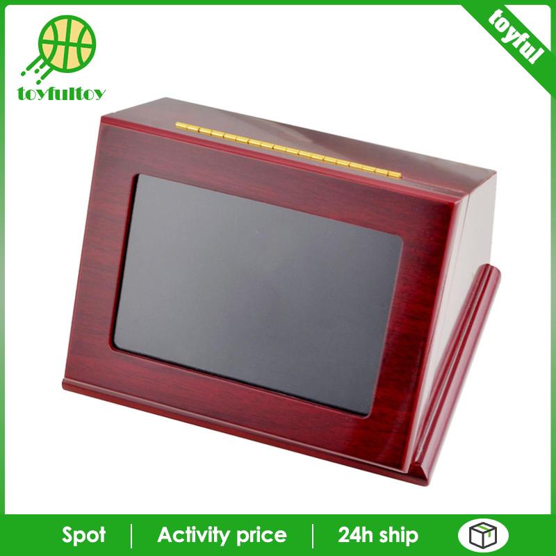 Hộp Gỗ Trong Suốt Trưng Bày Bóng Golf Tiện Dụng