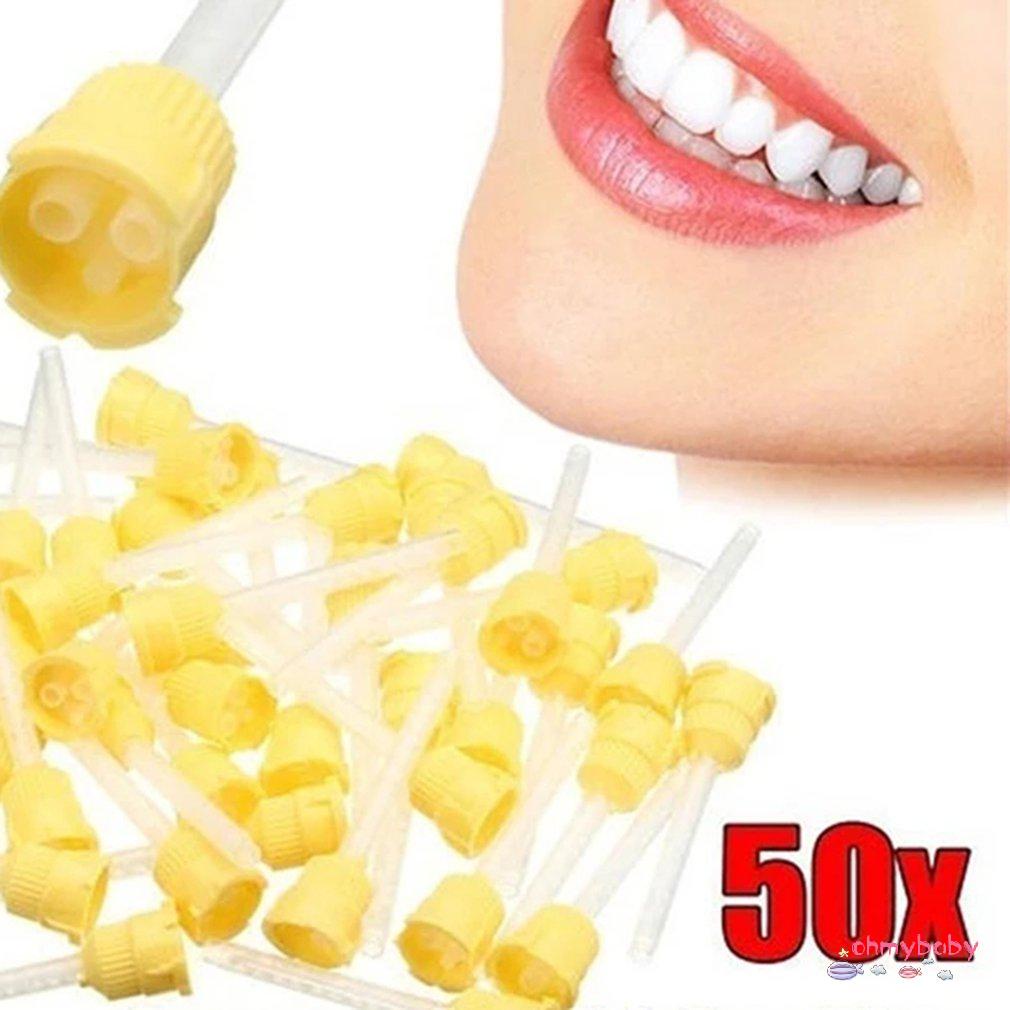 [Ready] Đầu trộn 100 Cái Dụng cụ đầu lấy dấu dùng một lần Chất liệu đại hoàng [Z/14]