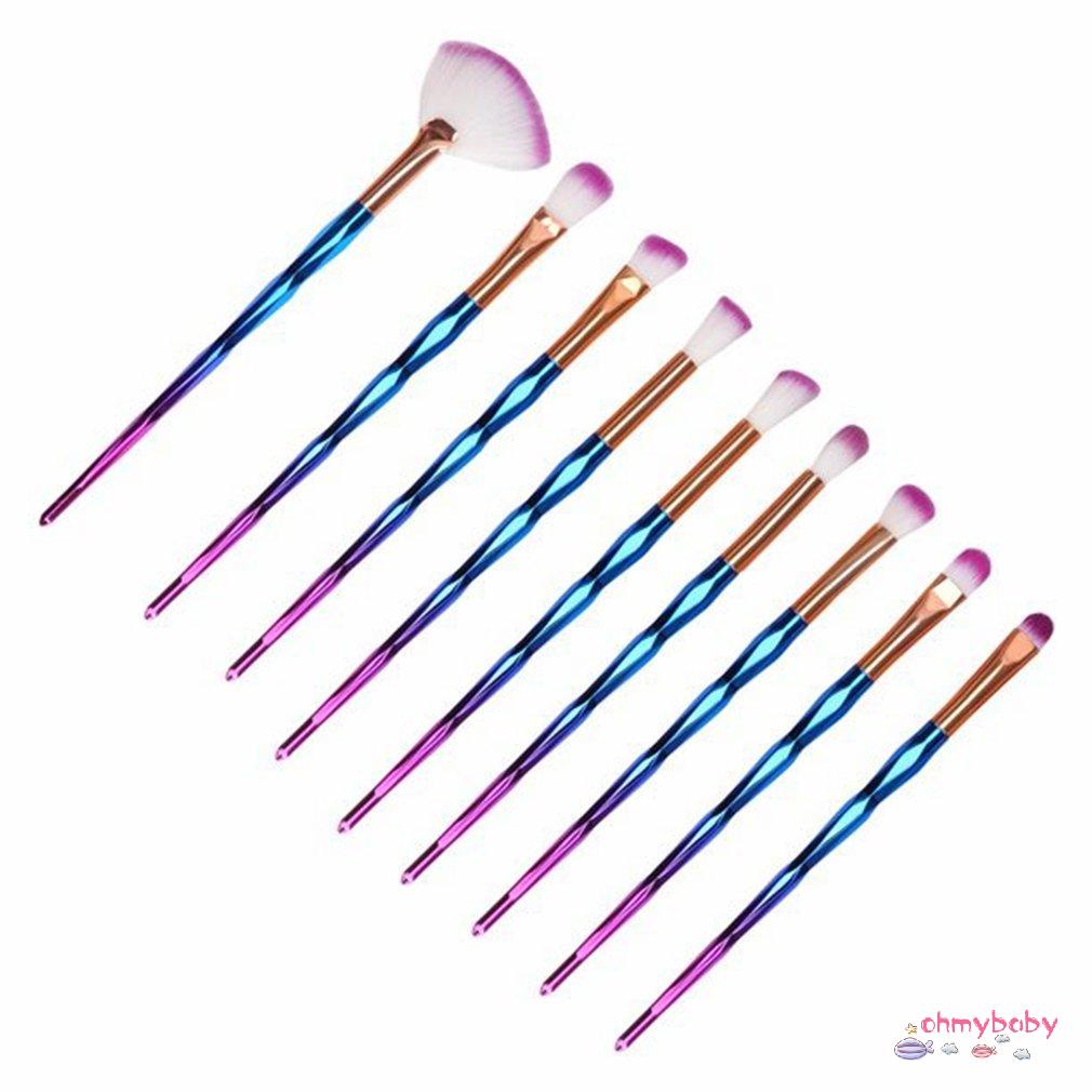 [OMB] 20 Chiếc Kim Cương Bộ Cọ Trang Điểm Cho Phấn Mắt Nền Môi Dụng Cụ Chuyên Nghiệp Mỹ Phẩm Làm Đẹp [Z/2]