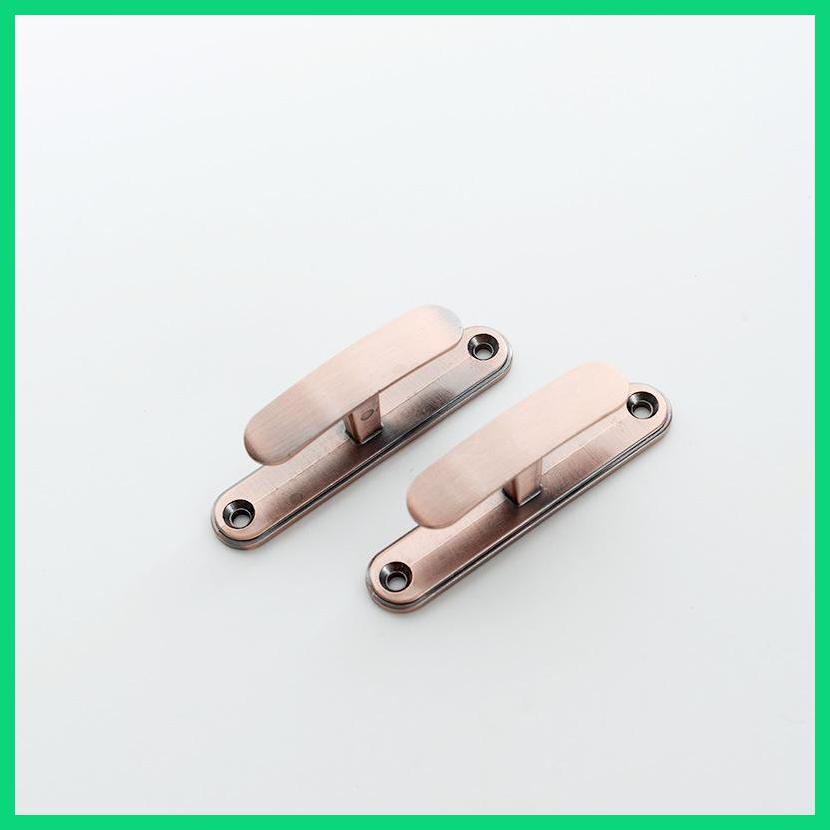 Móc Treo Rèm Cửa Gắn Tường Bằng Hợp Kim Kẽm Siêu Bền Kiểu Dáng Sang Trọng Hiện Đại