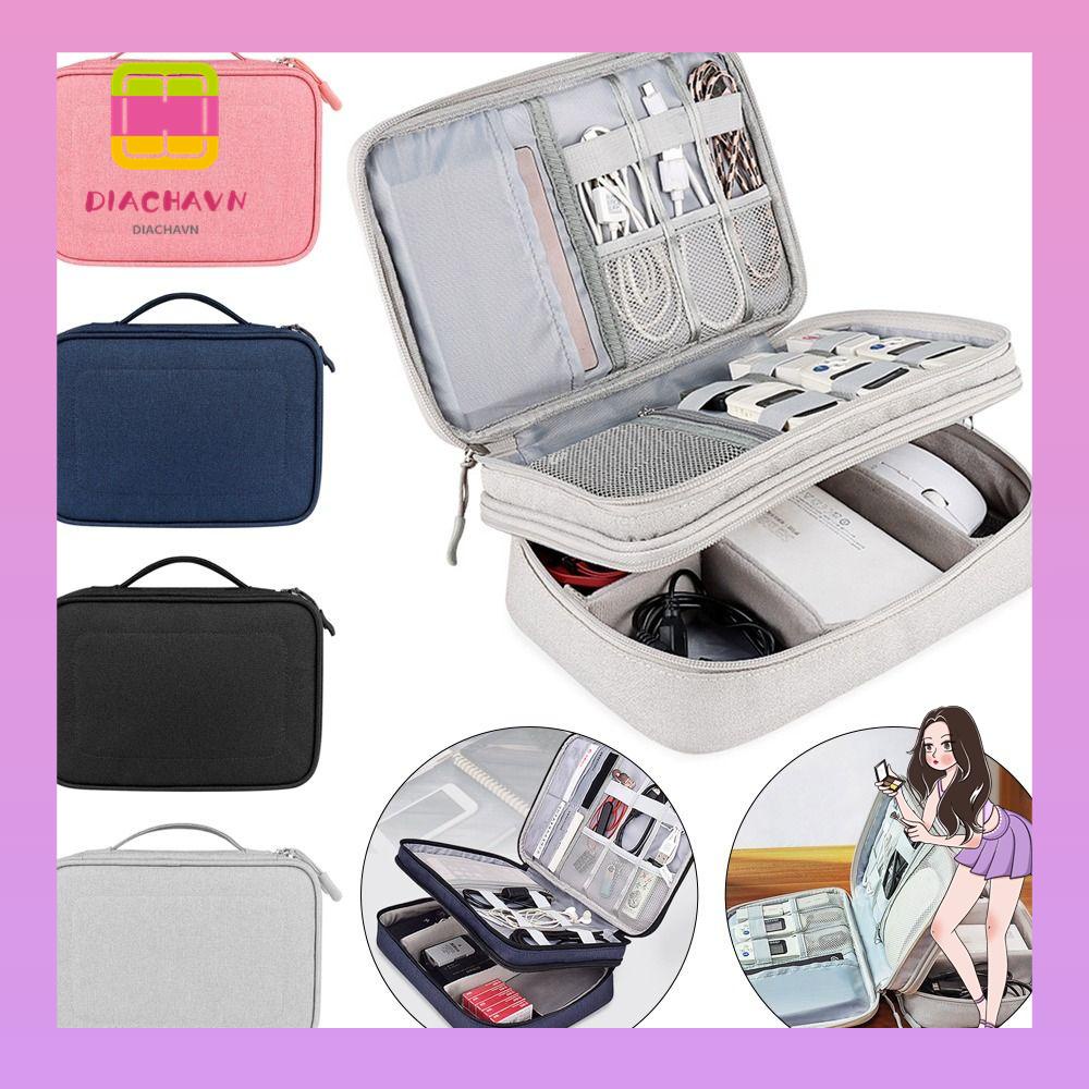 Túi Đựng Điện Thoại Di Động Hai Tầng Cỡ Lớn Đơn Giản