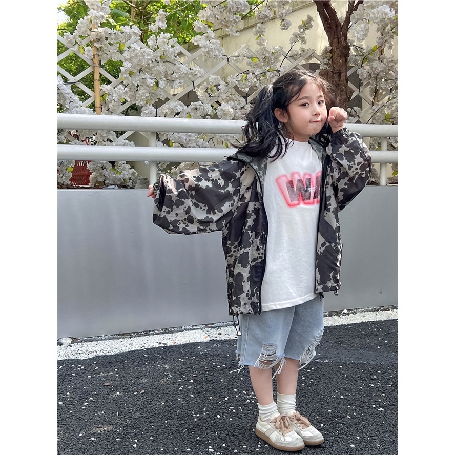 Quần short jean rách gấu bé trai QB609 sz 90-160, thời trang mùa hè phong cách hàn quốc cho bé