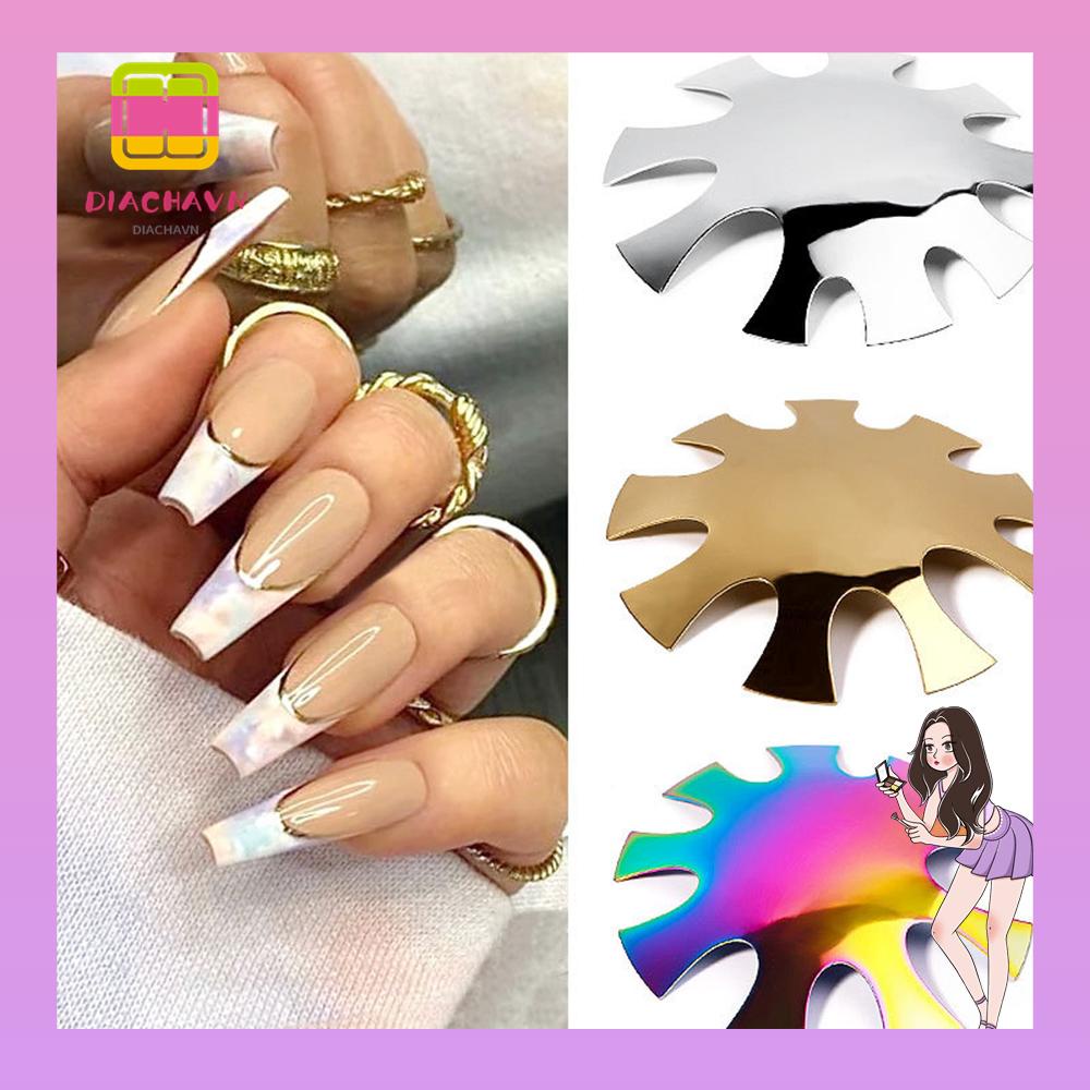 Bộ Dụng Cụ Cắt Móng Tay Hình Mặt Cười Kiểu Pháp Màu Hồng Trắng|Vòng Đeo Tay Nhiều Màu Sắc Dễ Thương Xinh Xắn