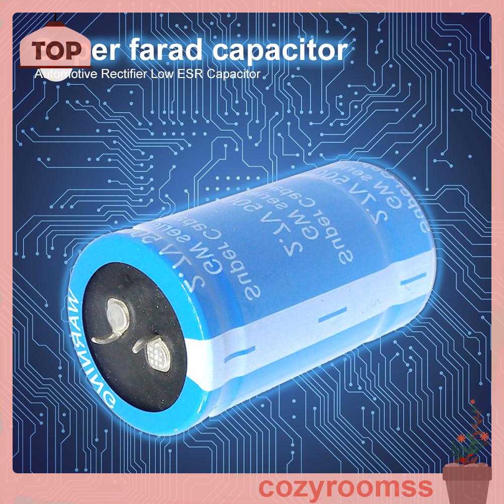 Tụ Điện 2.7V 500F 60x35mm ESR