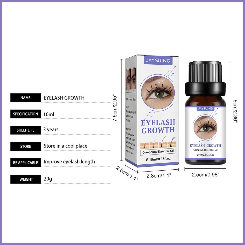 Serum Kích Thích Mọc Lông Mi Và Lông Mày Phát Triển Dày Hơn Hiệu Quả nota2vn