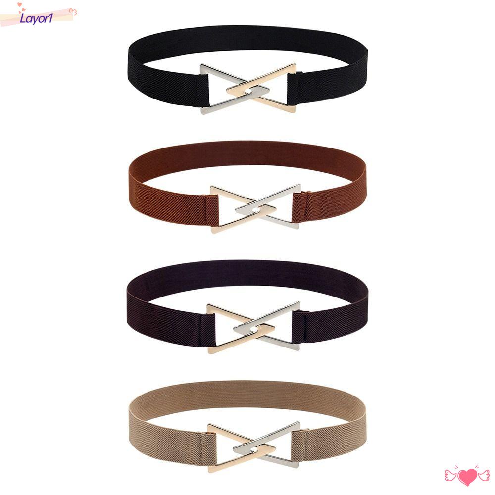 Thắt Lưng Khóa Tam Giác Co Giãn Điều Chỉnh Được 1 Cho Nữ