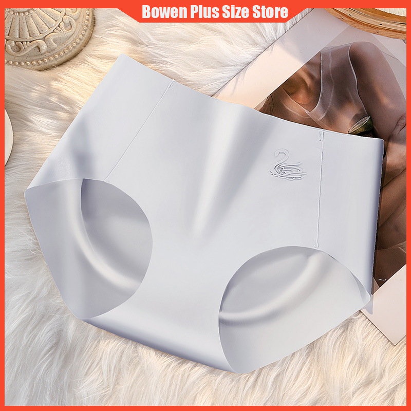 Quần Lót Cotton Lụa Lạnh 3d Mỏng Thoáng Khí Kháng Khuẩn Nâng Hông M-XL Cho Nữ 30-75kg