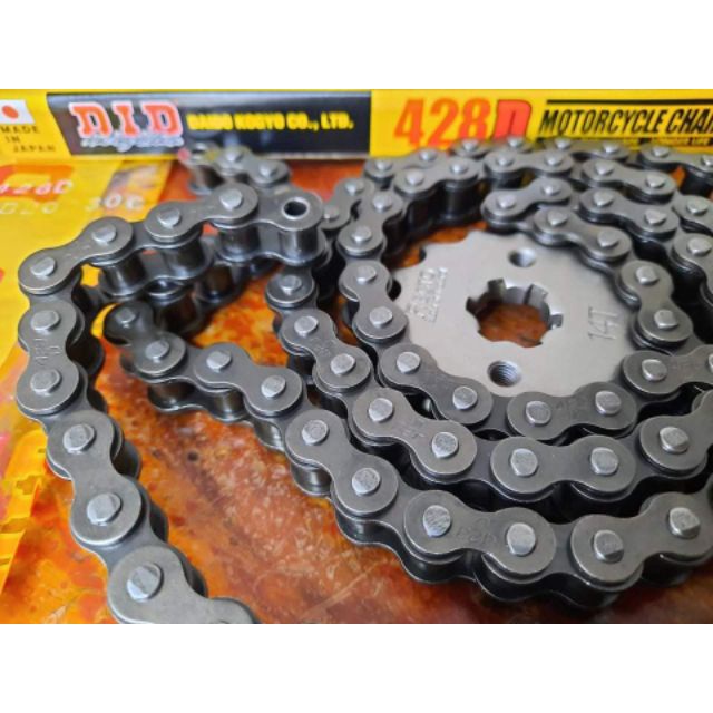 Sên did đen nhật dùng cho các dòng xe ex150,ex135,raider fi,satria fi,winner,sonic 150…..