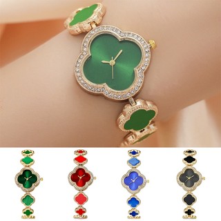 Đồng hồ thạch anh thời trang nữ công sở nhẹ cỏ bốn lá nhẹ