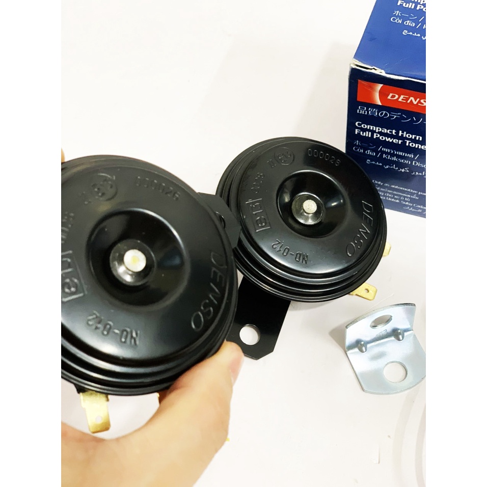 Còi đĩa Denso 12V Chính Hãng Cho Ôtô xe máy Honda, Yamaha, Suzuki như Wave, Dream, Exciter, Cub, SH, Vision