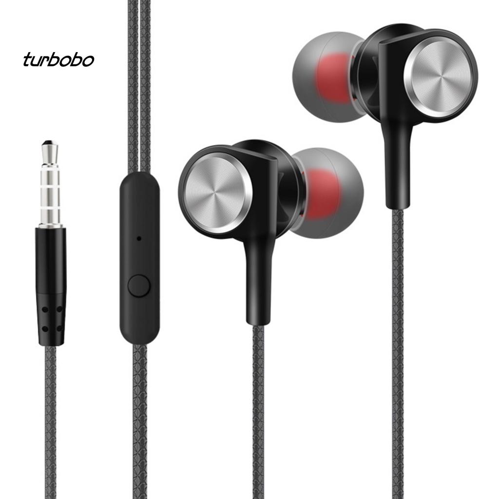 Tai Nghe Nhét Tai Có Dây Giảm Tiếng Ồn HY-1 Jack 3.5mm Tích Hợp Mic Cho Điện Thoại Thông Minh