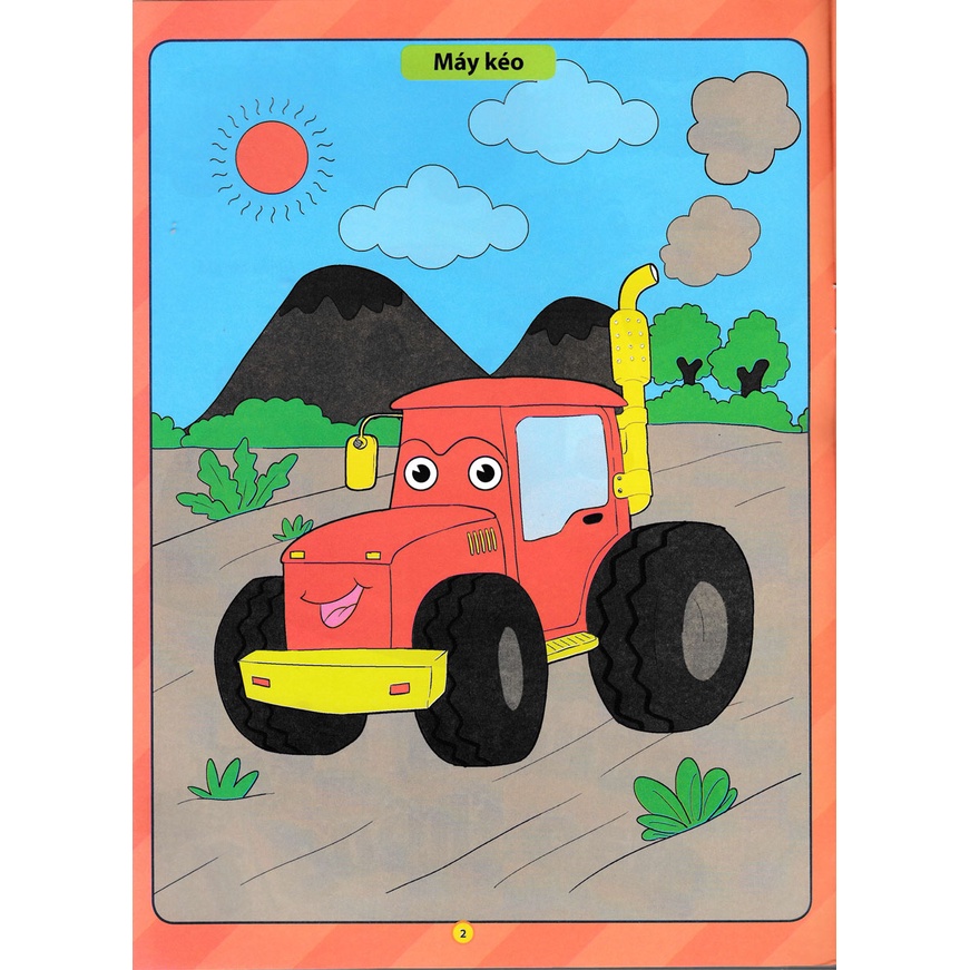 Sách - Tô Màu Phương Tiện Giao Thông 1 - TV