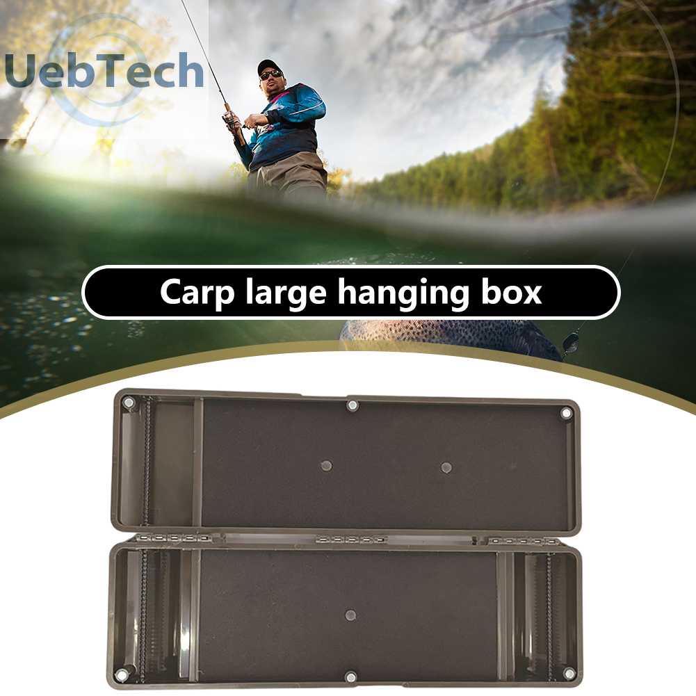 Hộp Đựng Dụng Cụ Câu Cá Bằng Nhựa Cỡ Lớn Chống Thấm Nước Tiện Dụng