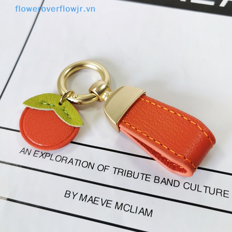 Fjr Móc Khóa Da Cừu Thật Phong Cách Pháp Tinh Tế Cho Nữ