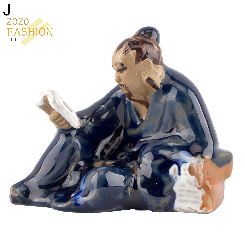 Mô Hình Hòn Non Bộ Bằng Gốm Trang Trí Tiểu Cảnh