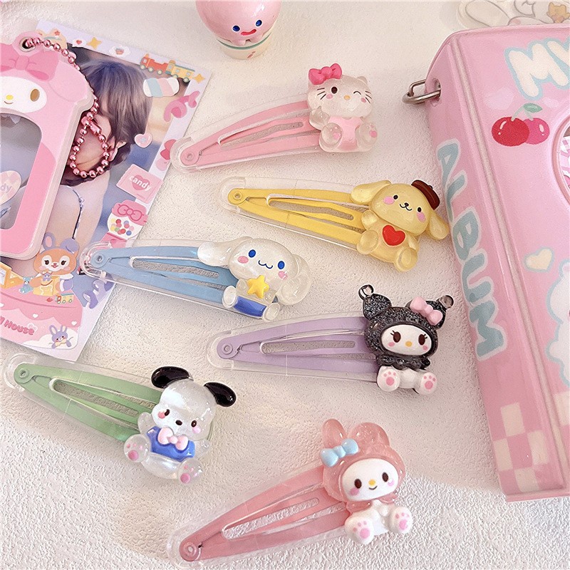 Set 10 Phụ Kiện Trang Trí Móng Tay 3D Hình Hoạt Hình Xinh Xắn