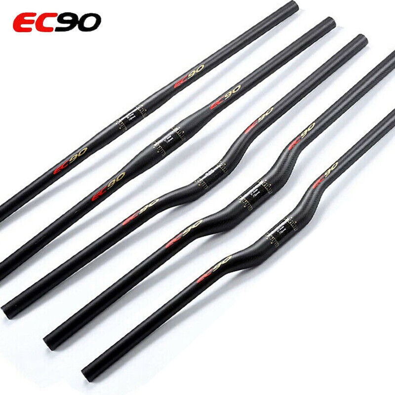 Ghi Đông Xe Đạp Leo Núi Chất Liệu Carbon Siêu Nhẹ EC90 25.4mm 31.8mm
