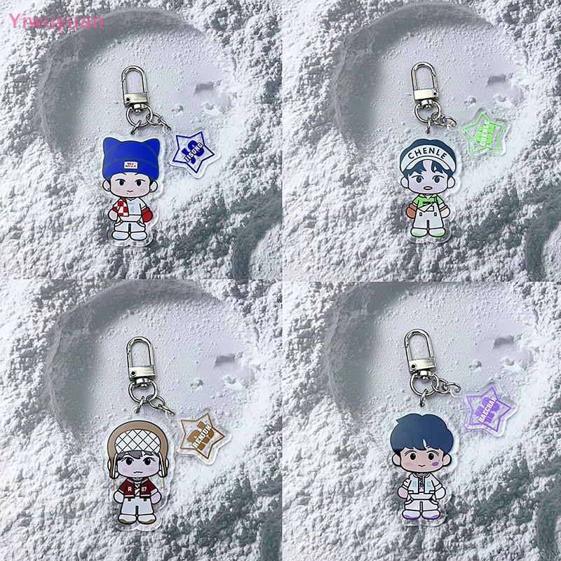 Móc Khóa Hình Búp Bê KPOP Bằng Acrylic Dễ Thương Mới