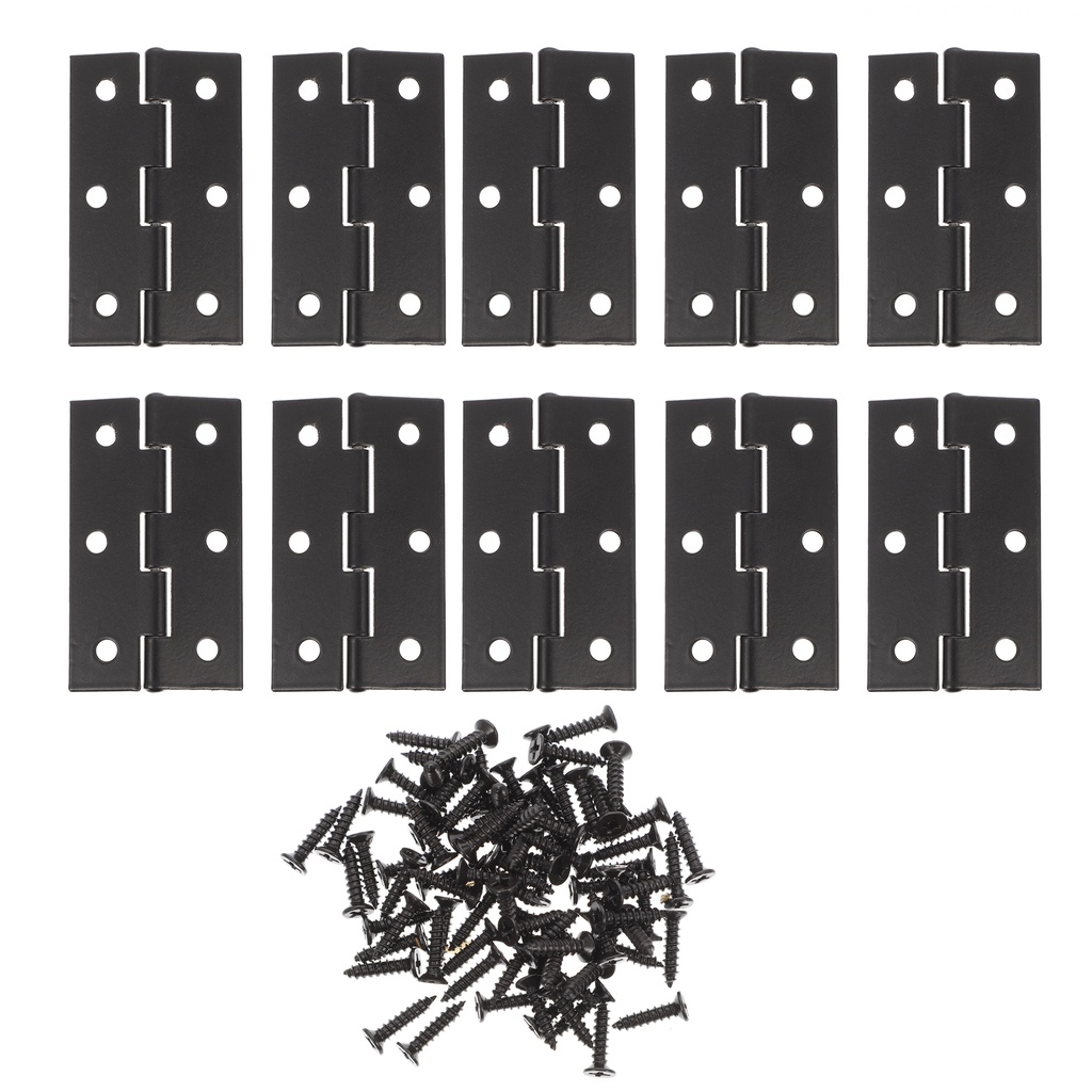 Set 10 Bản Lề Cửa Gỗ Kèm Vỏ Bọc Bảo Vệ Chuyên Dụng