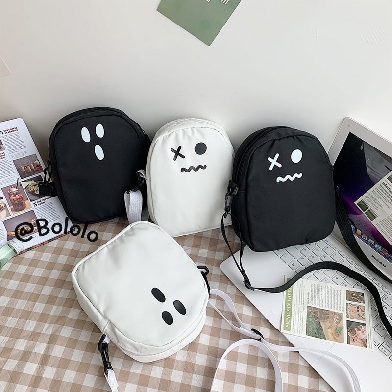 Bololo Túi Đeo Chéo Hình Hoạt Hình Dễ Thương Phong Cách Hàn Quốc Cho Bé Gái