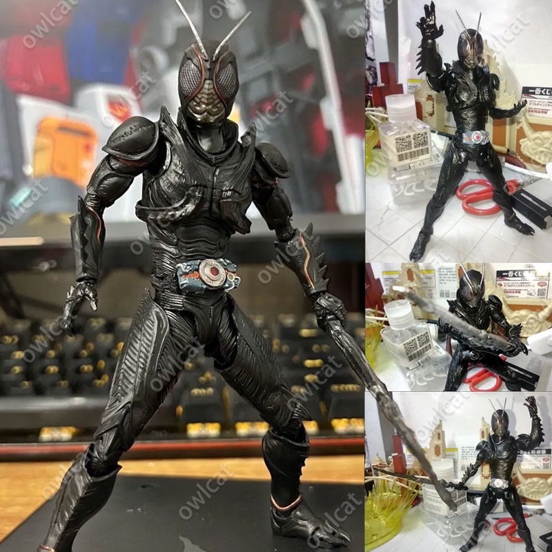 Mô Hình Nhân Vật Kamen Rider Black Sun  SHF 15cm Black Locust Kaijin Masked Rider Action Figure Mister S.H.Figuarts Kotaro Minami Model Packed in Box Blacksun Shadow Moon