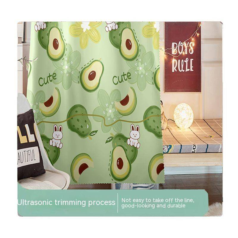 Rèm Chống Muỗi Họa Tiết Hoạt Hình Dễ Thương Cho Giường Ký Túc Xá