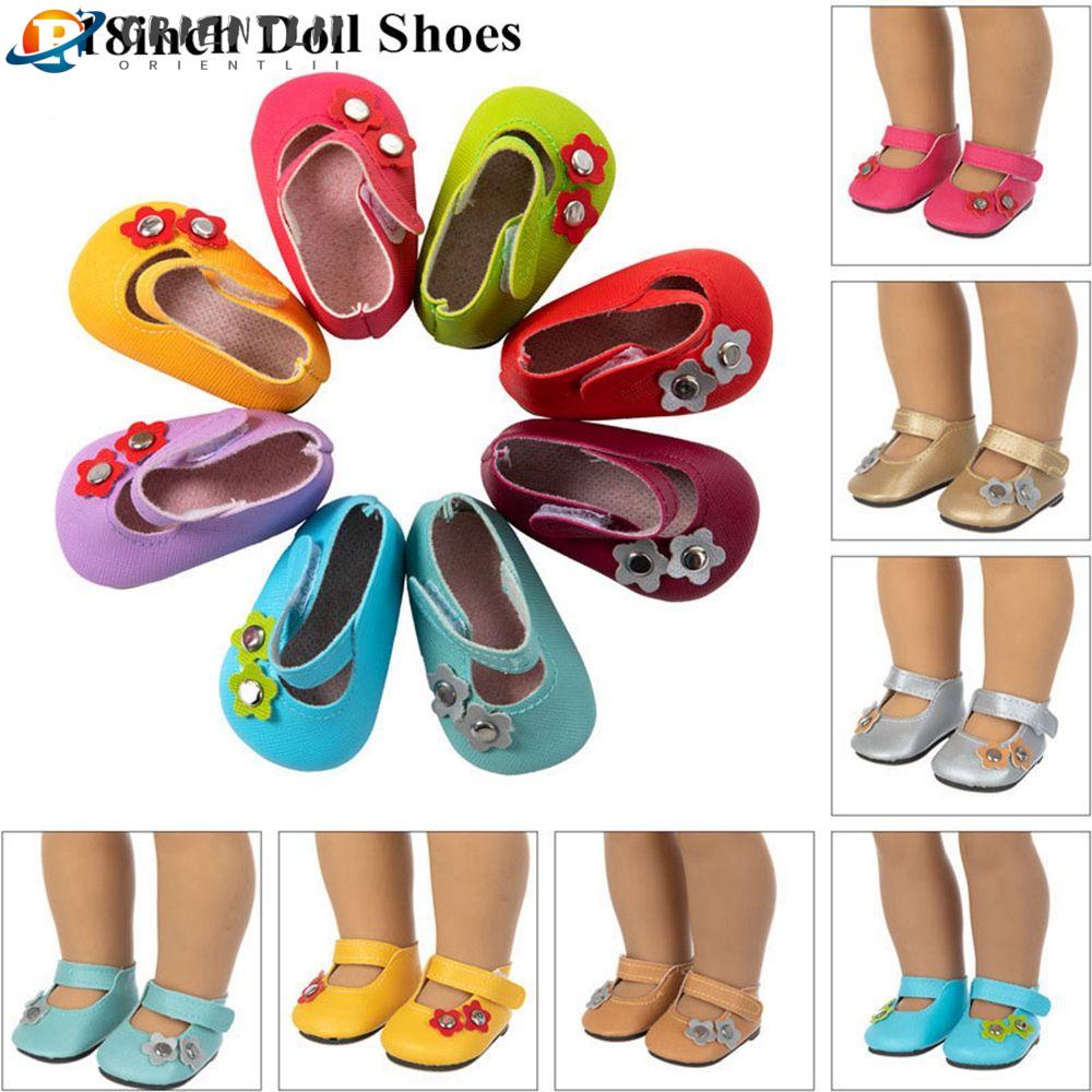 Giày Búp Bê OG1 / 3 BJD 18Inch 7cm Chất Liệu Da PU Xinh Xắn