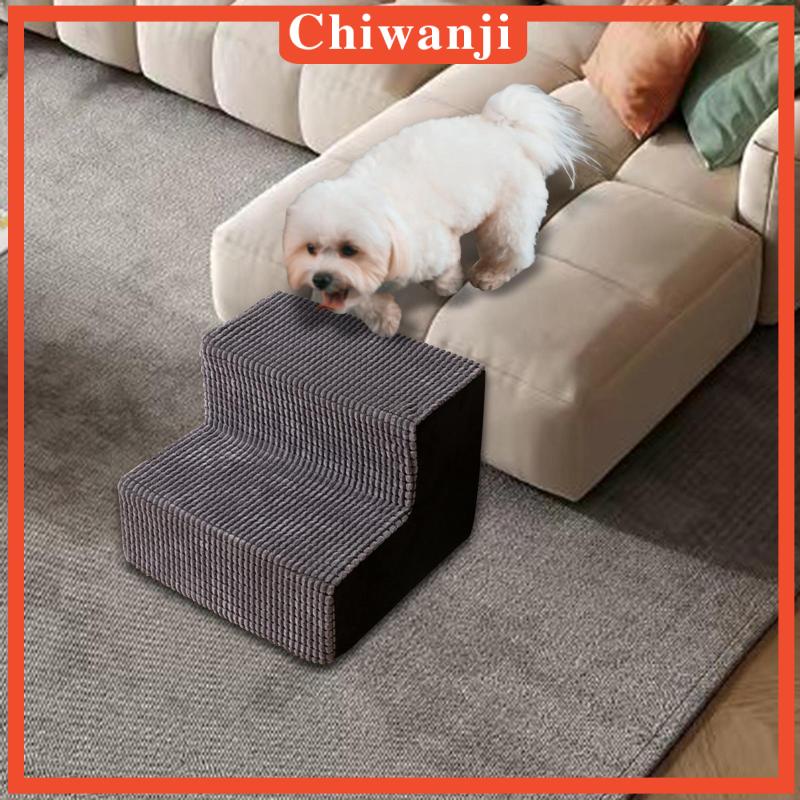 Bậc Thang 2 Tầng Mềm Mại Thoải Mái Chống Trượt Cho Thú Cưng