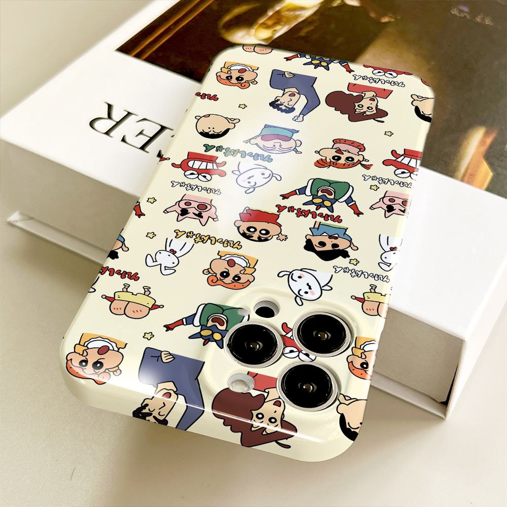 Ốp Lưng Bé Shin Ngộ Nghĩnh Nhiều Mẫu Mã Cho Điện Thoại Iphone 14promax 11pro12max 1113 13 P1AK