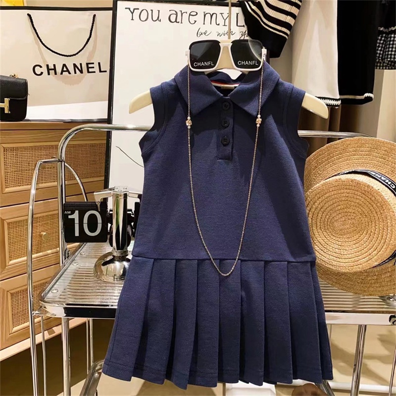 Đầm Thể Thao Một Mảnh Mùa Hè Phong Cách Preppy Thời Trang Hàn Quốc Dễ Thương Ngọt Ngào Cho Bé Gái  Hàng Có Sẵn Đầm