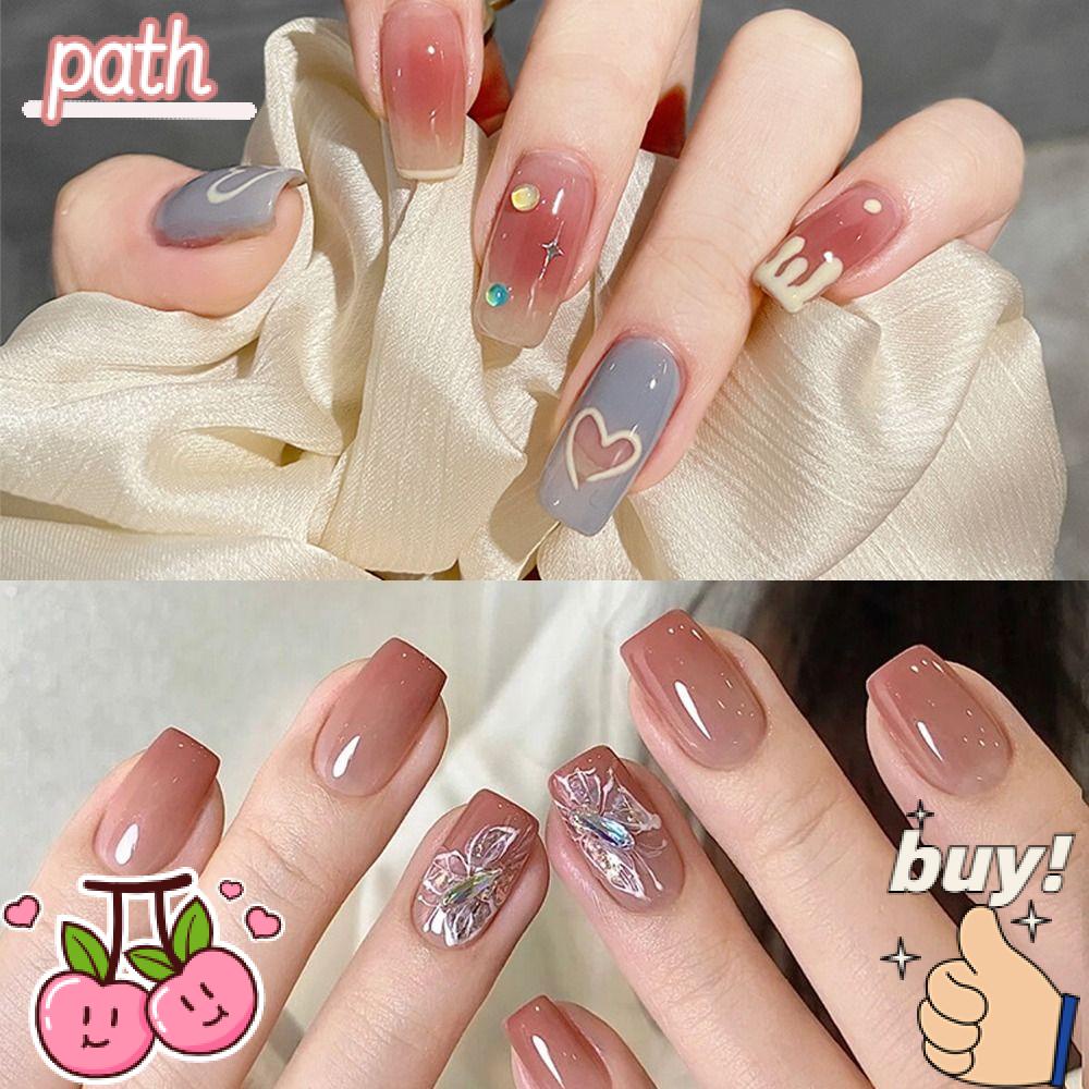 Bộ 24 Móng Tay Giả Che Phủ Toàn Diện Tháo Rời Được DIY