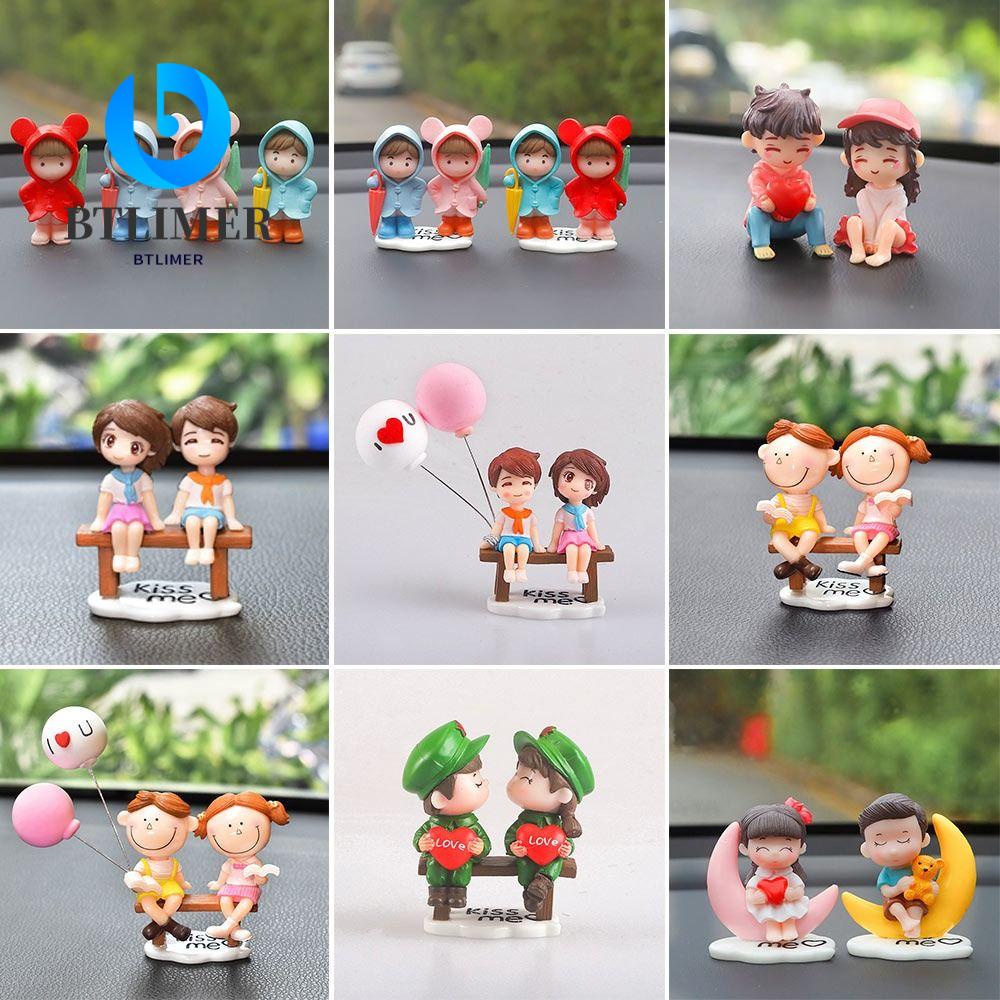 Bong Bóng Hình Cặp Đôi Hoạt Hình Trang Trí Xe Hơi