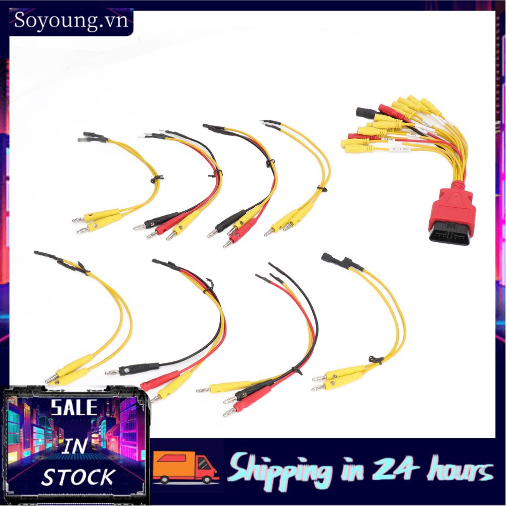 Soyoung OBD2 Diagnostic Cable  Aging Universal High Flexibility Easy Installation Male Connectors Professional for Car