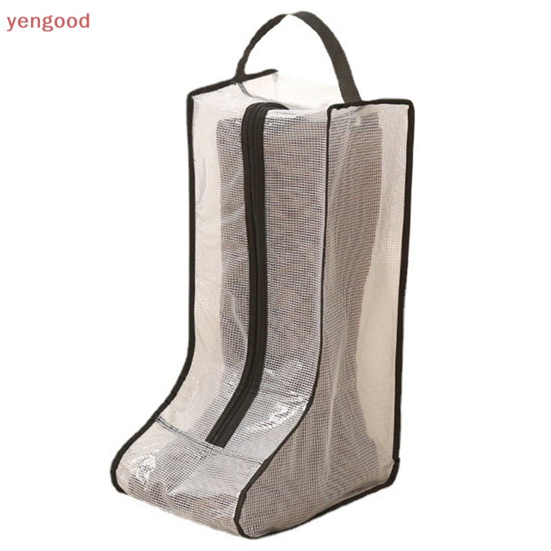 Túi Đựng Bảo Vệ Giày Bốt Trong Suốt Chống Nước Chống Bụi Có Khóa Kéo