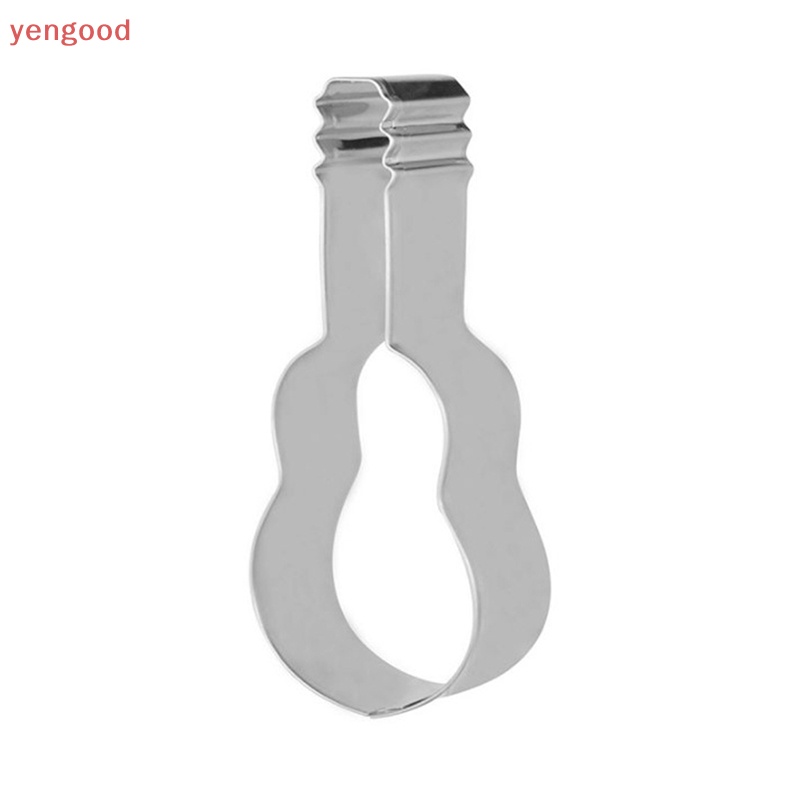 Khuôn Làm Bánh Quy Hình Đàn Ghita Bằng Thép Không Gỉ